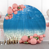 Lofaris Summer Under The Sea World Round Backdrop For Decoration